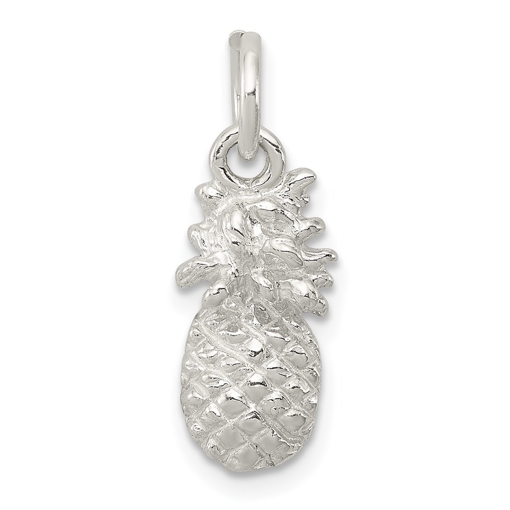 Million charms 925 Sterling Silver Pineapple Necklace Charm Pendant